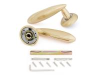 Ручка дверная PALLADIUM Ariel SG_GP Матовое золото