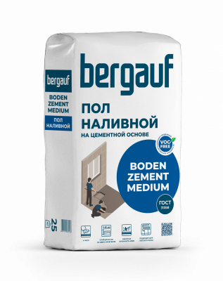 Boden Zement Medium, 25 кг_вправо