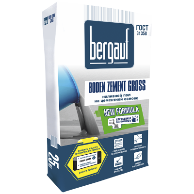 BODEN ZEMENT GROSS 25кг вправо